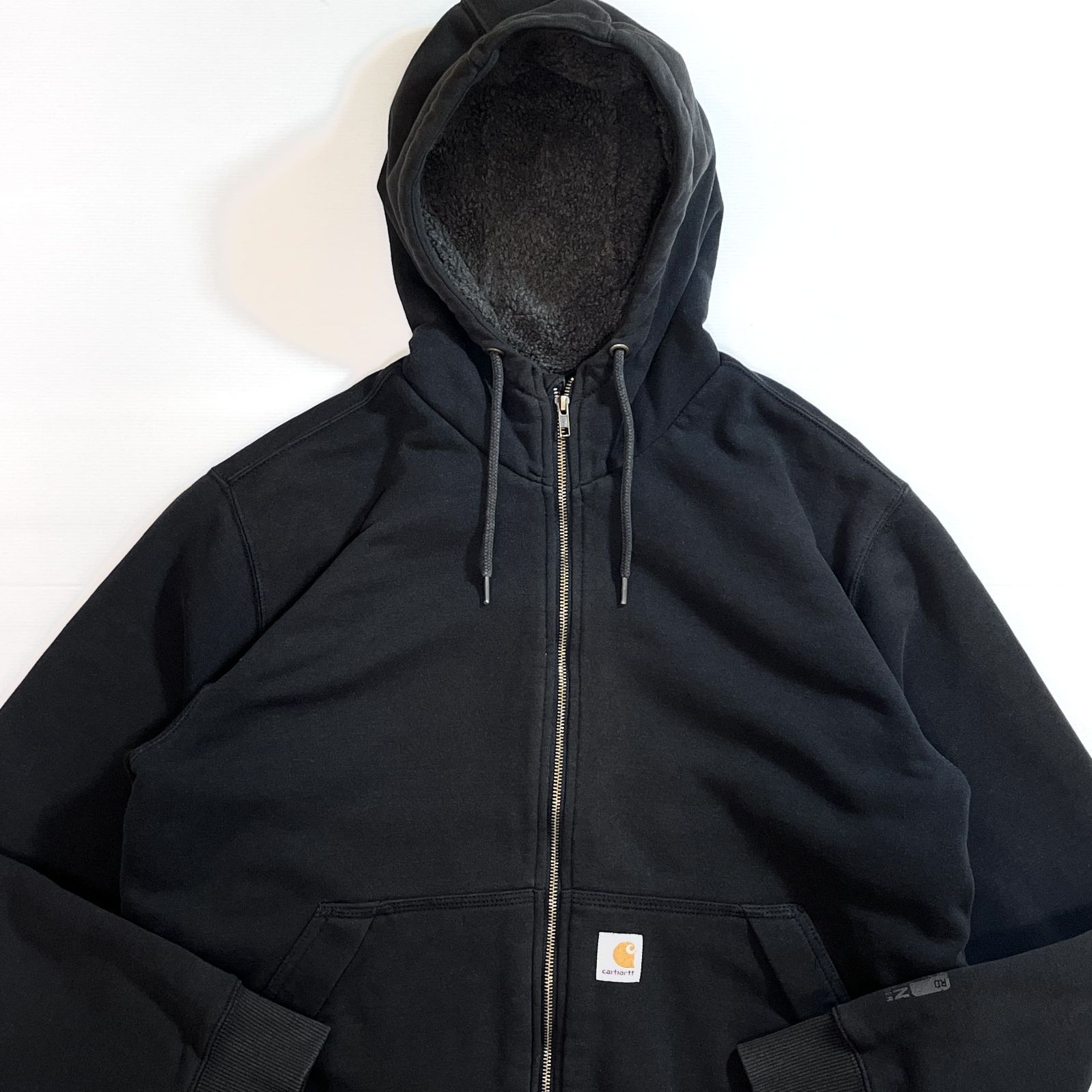 Carhartt カーハートドリズラージャケット ブラック裏ボア　フリース L Carhartt カーハートドリズラージャケット ブラック裏ボア フリース L