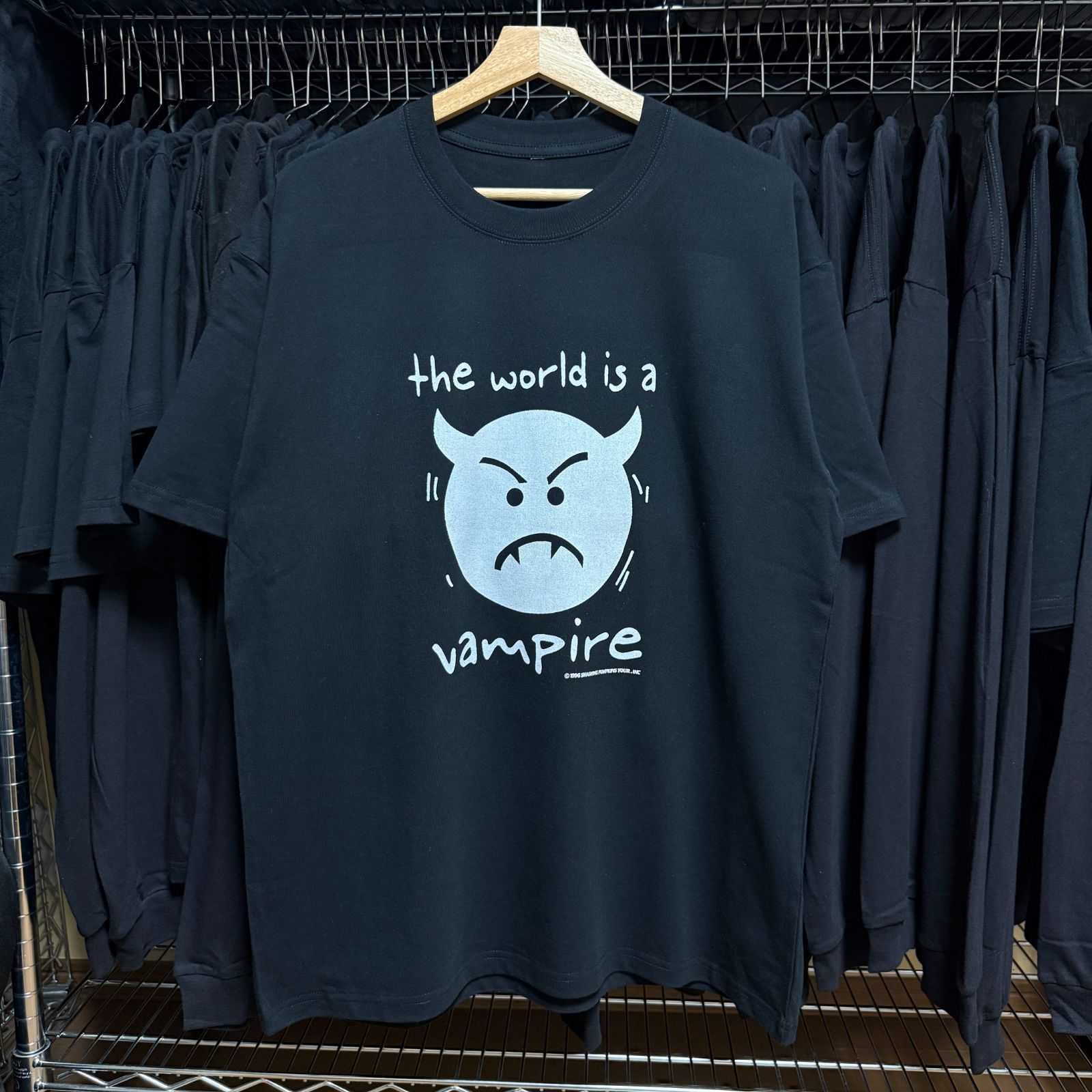 即発】Smashing Pumpkins ブラック Tシャツ XL BB070 - メルカリ