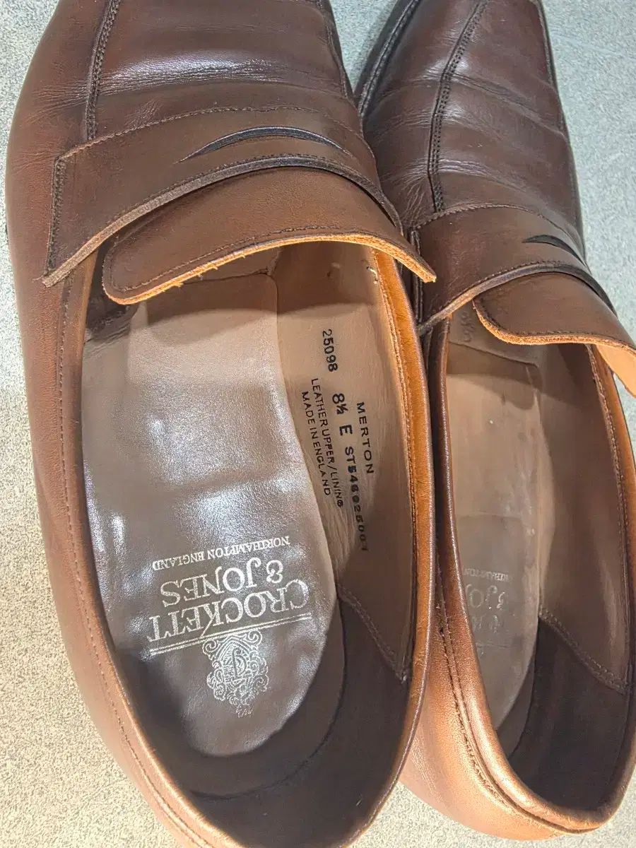 Crockett-Jones クロケット-ジョーンズ ブラウン メンズ ローファー