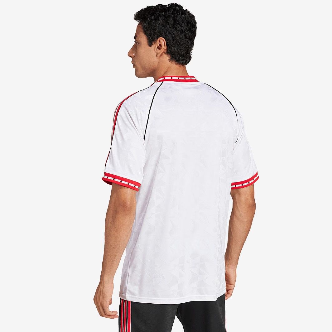 アディダス マンチェスター ユナイテッド 1991 オリジナルス 半袖 アウェイ シャツ サッカー 白 ホワイト モデル 日本未発売