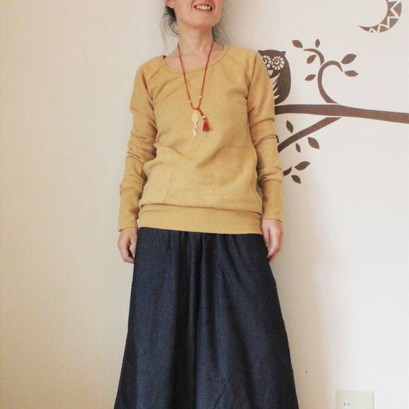 ヘンプロングスウェット