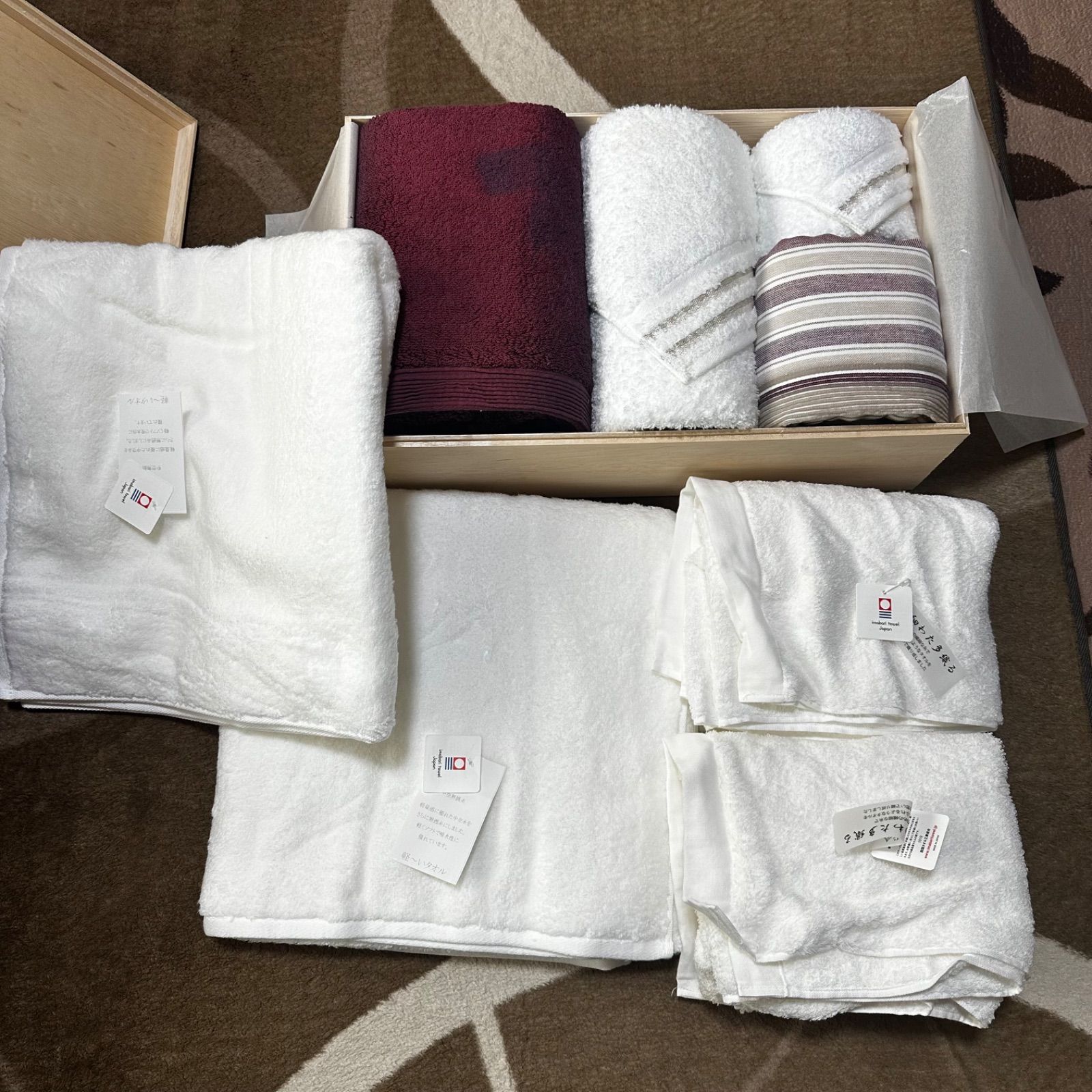 今治浴巾 フェイスタオル バスタオルセット