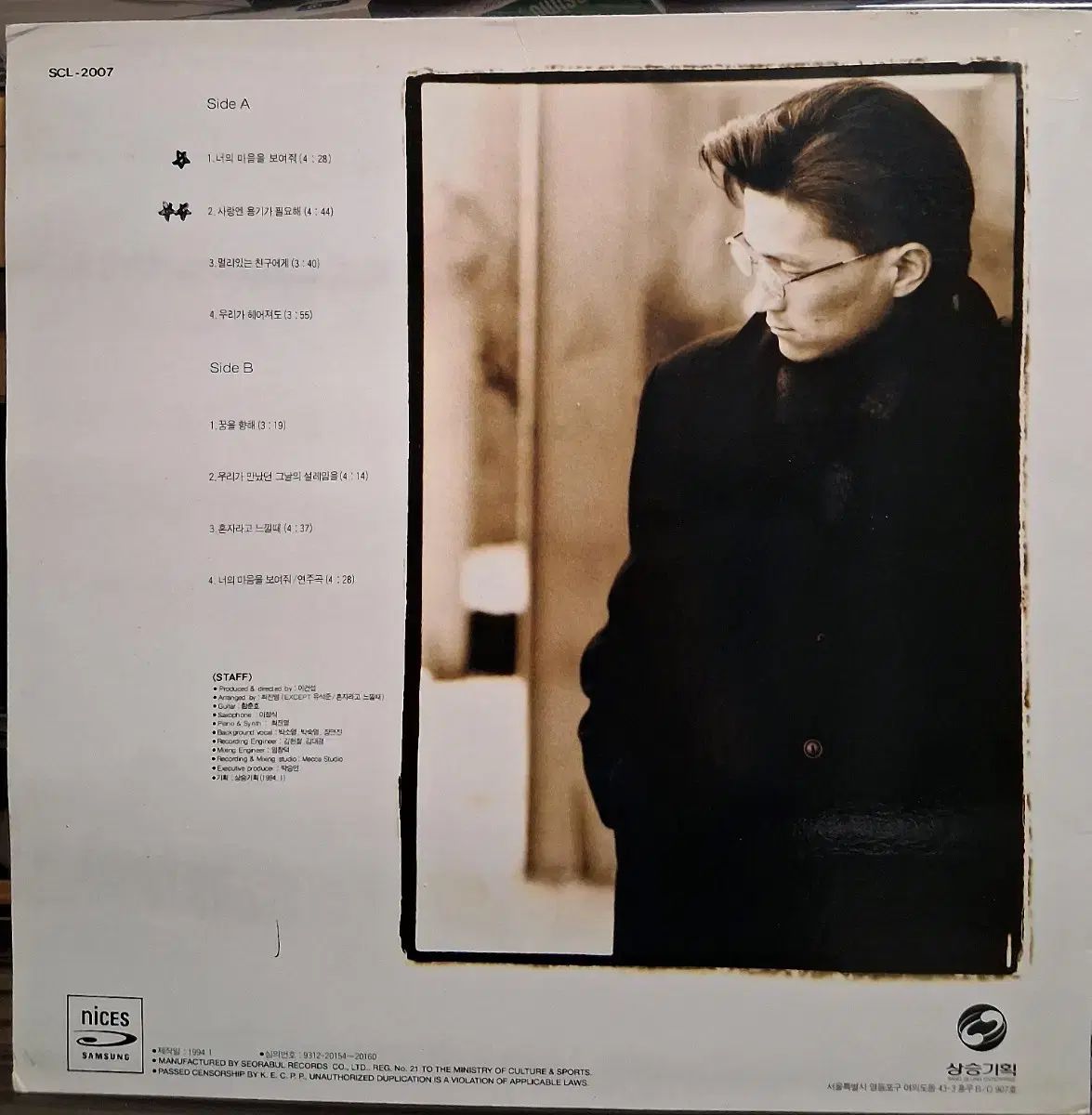 94 パク ヒョン LP アルバム MINT