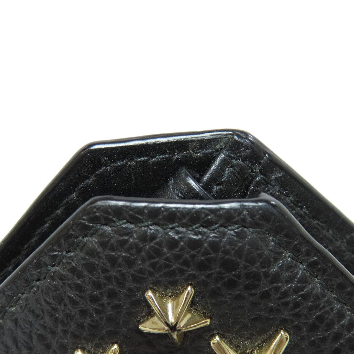 Jimmy Choo ジミーチュウ スターモチーフ 二つ折り財布 小銭入れあり レザー レディース WWW_MERCADOAVALIA_COM_BR