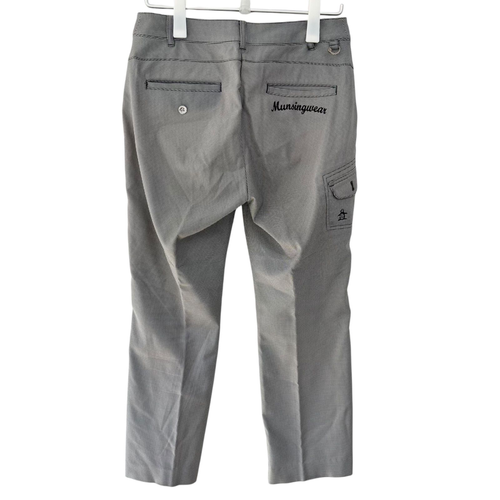 Z1586 munsingwear マンシングウェア ゴルフウェア パンツ golf 千鳥格