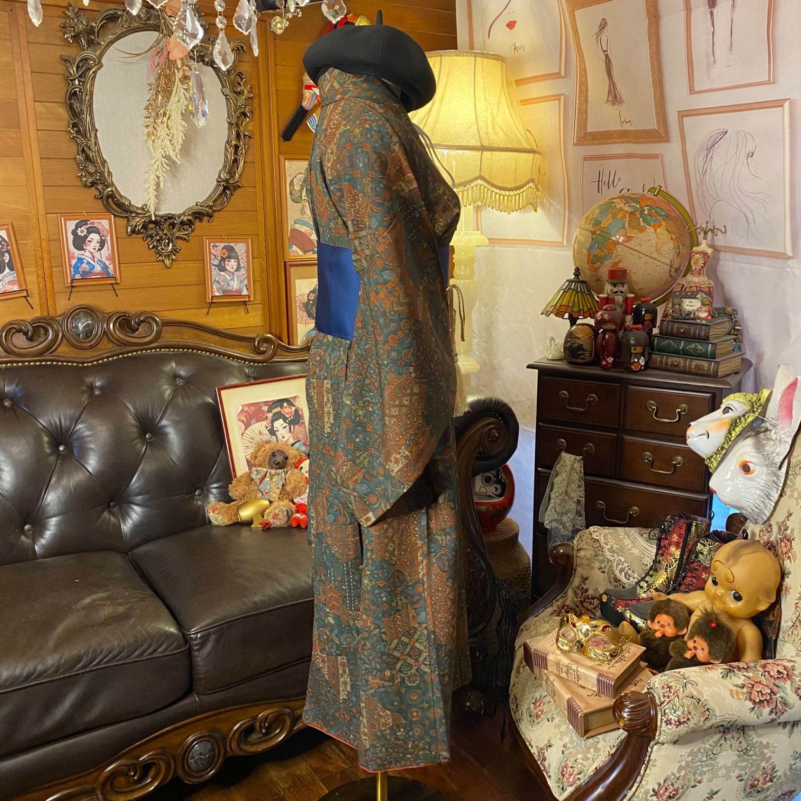 古着リメイクUMBROワンピース　美品 古着リメイクUMBROワンピース 美品 umbro ワンピース UMBRO ジッパー