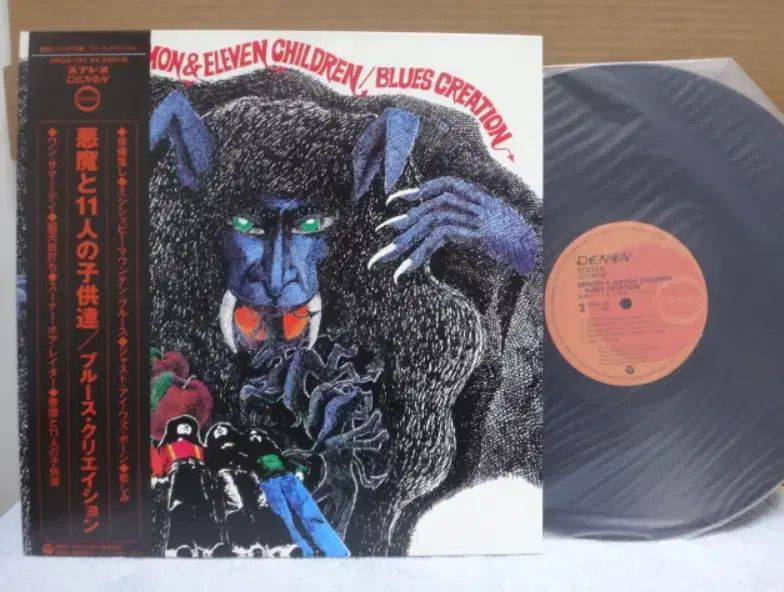 日本 LP Blues Creation ー 2 家 盤