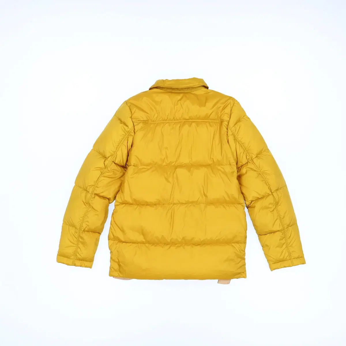 14 Y バーバリー キッズ ダックダウン イエロー パファー ダウン N 6958