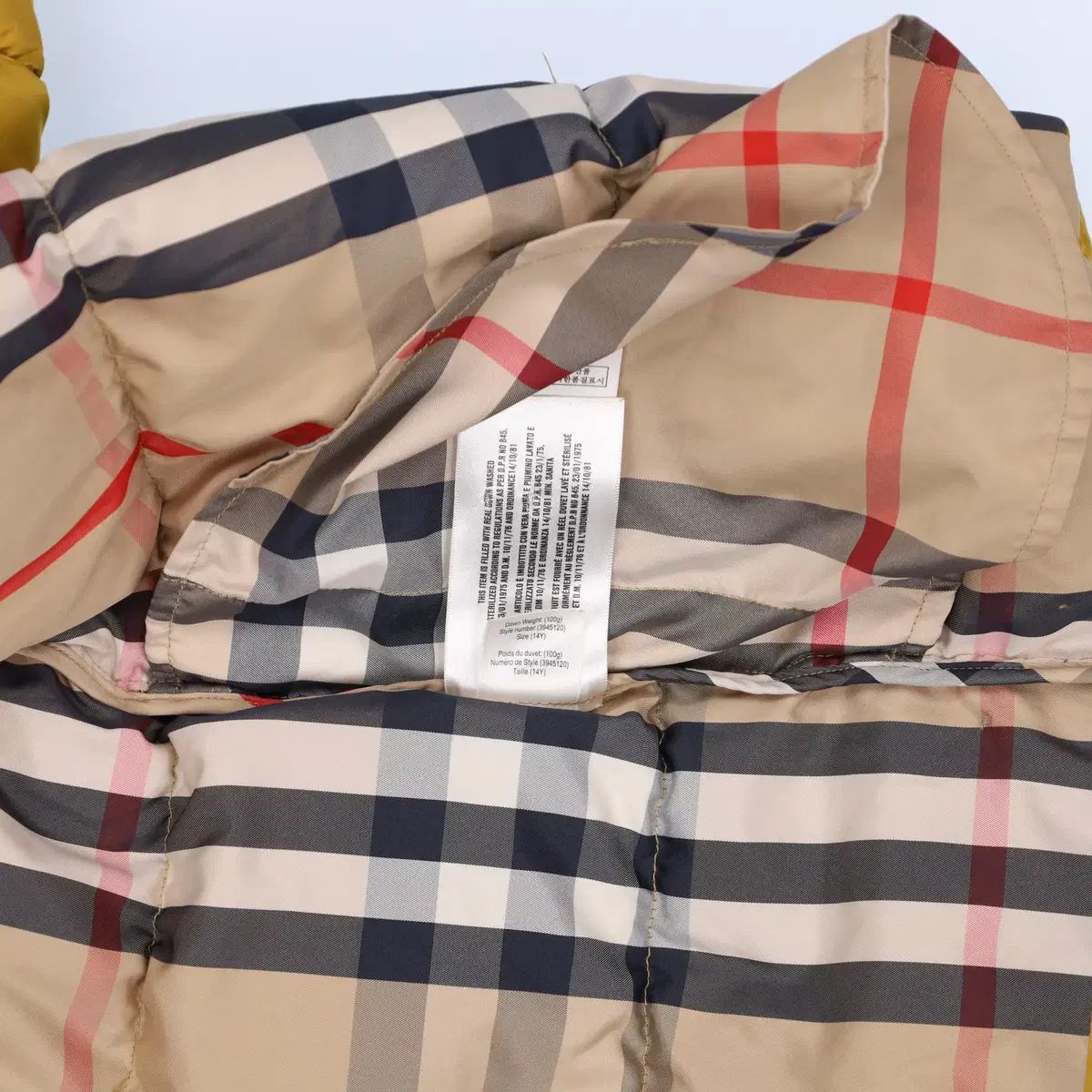 BURBERRY BURBERRY(バーバリー ) キッズ ダックダウン ダウン 14Y