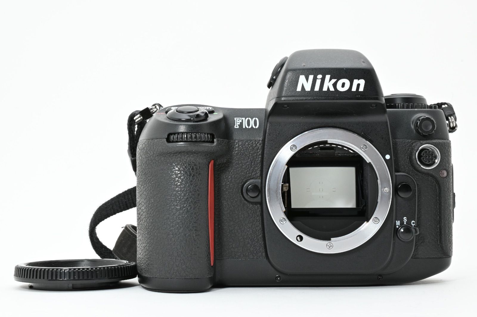 上完動品 ニコン Nikon F100 一眼レフ 35mm フィルムカメラ ボディ ボデー ベタつきなし 動作 済 2740