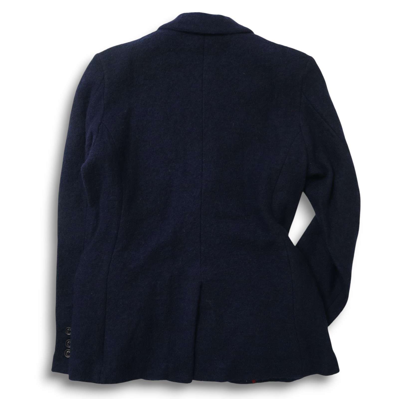 vital monsieur nicole ネイビー ダウンベスト 46 vital MONSIEUR NICOLE ムッシュ ニコル 春夏 麻 リネン100％★ スリム 長袖 シャツ Sz.48 メンズ ネイビー