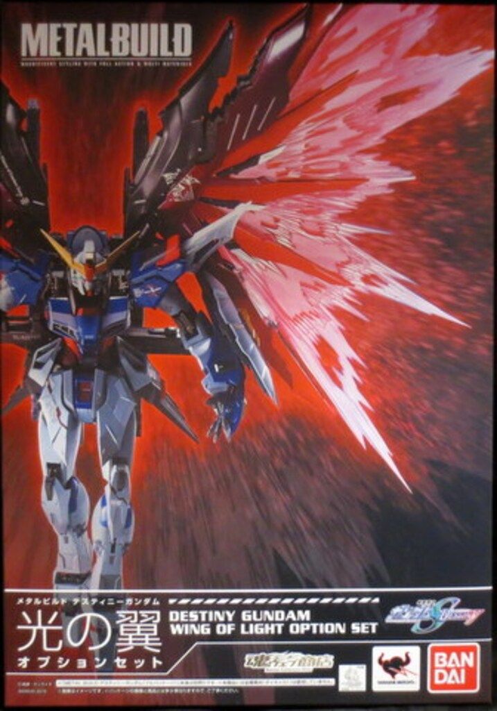 バンダイ METAL BUILD デスティニーガンダム 光の翼 セット
