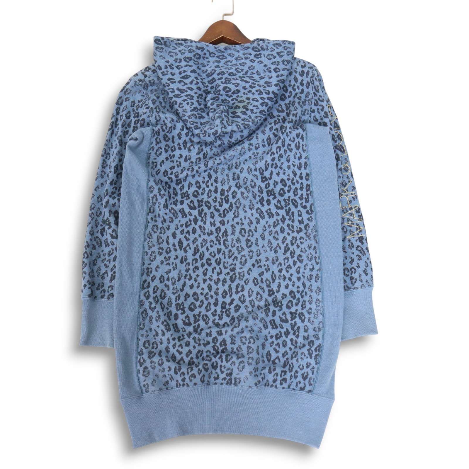 MARK&LONA マーク&ロナ 通年 レオパード♪ 切替 スウェット パーカー