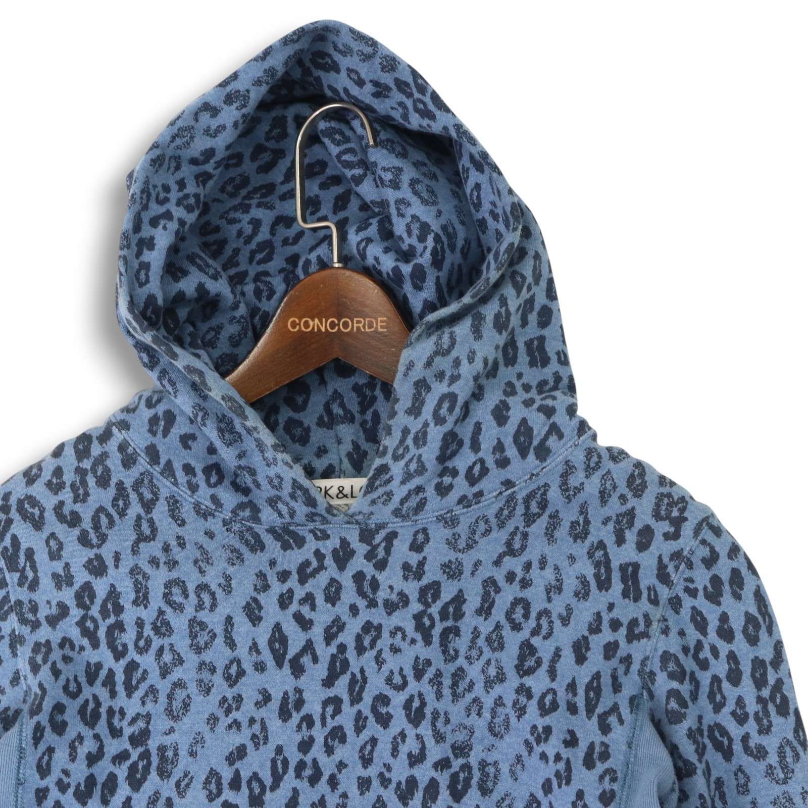 MARK&LONA マーク&ロナ 通年 レオパード♪ 切替 スウェット パーカー