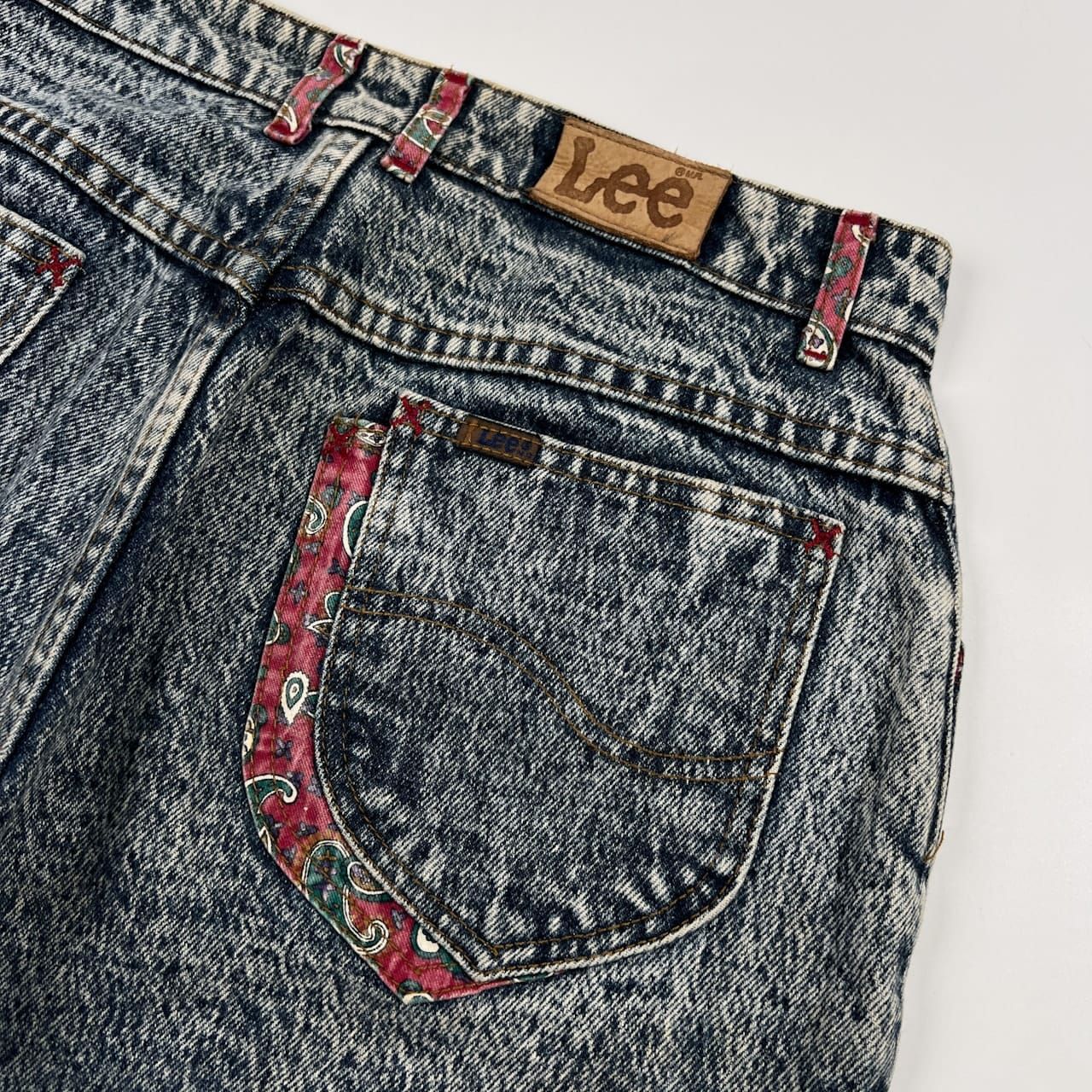 90年代 USA製 Lee RIDERS リーライダース テーパードデニムパンツ 