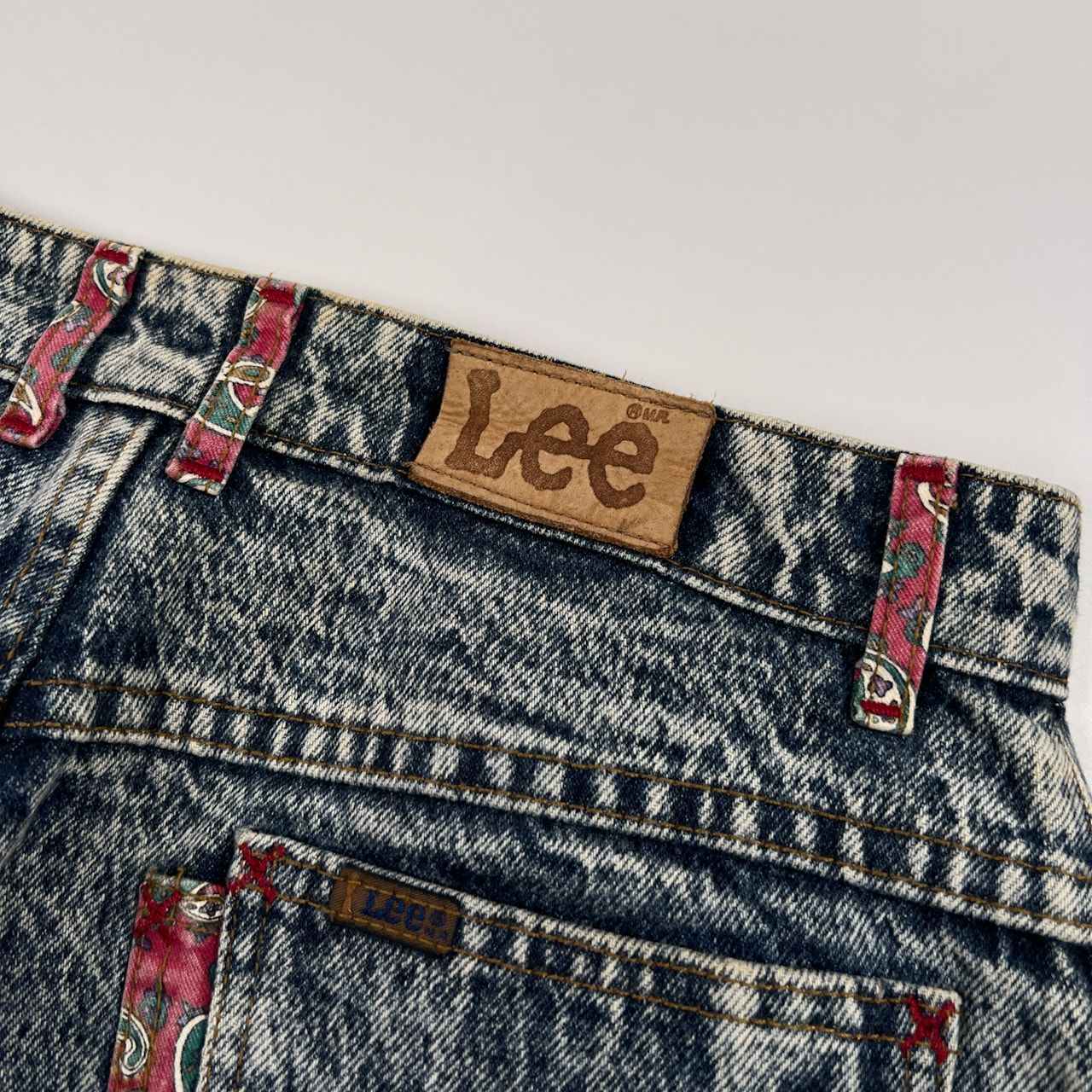 パッチ lee ユニオンチケット 年代 Lee 80年代初期USA製ストレート 