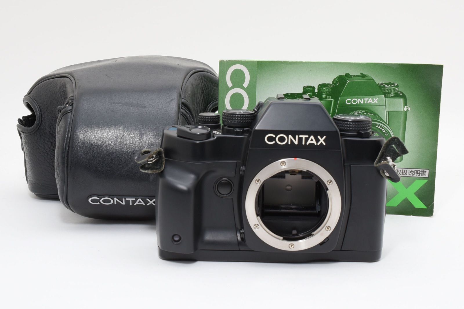 完動 コンタックス CONTAX RX 一眼レフ 35mm フィルムカメラ ボディ ボデー データバック付 動作 済 2791