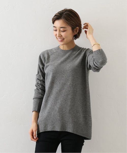 ck22 MUSE de Deuxieme Classe CAPRI カプリ クルーネック プルオーバー ニット セーター ミューズ ドゥ ドゥーズィエム クラス 金プレート 定価27 500円