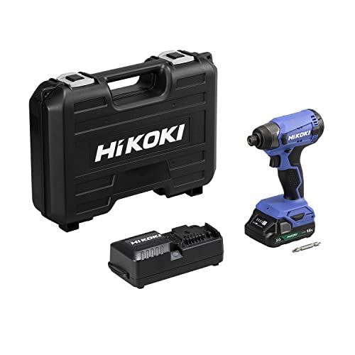 HiKOKI ハイコーキ 18V インパクトドライバー FWH18DA 2.0Ah バッテリー1個 充電器 ケース付 充電式 電動ドライバー FWH18DA BG mp bfa67a2e