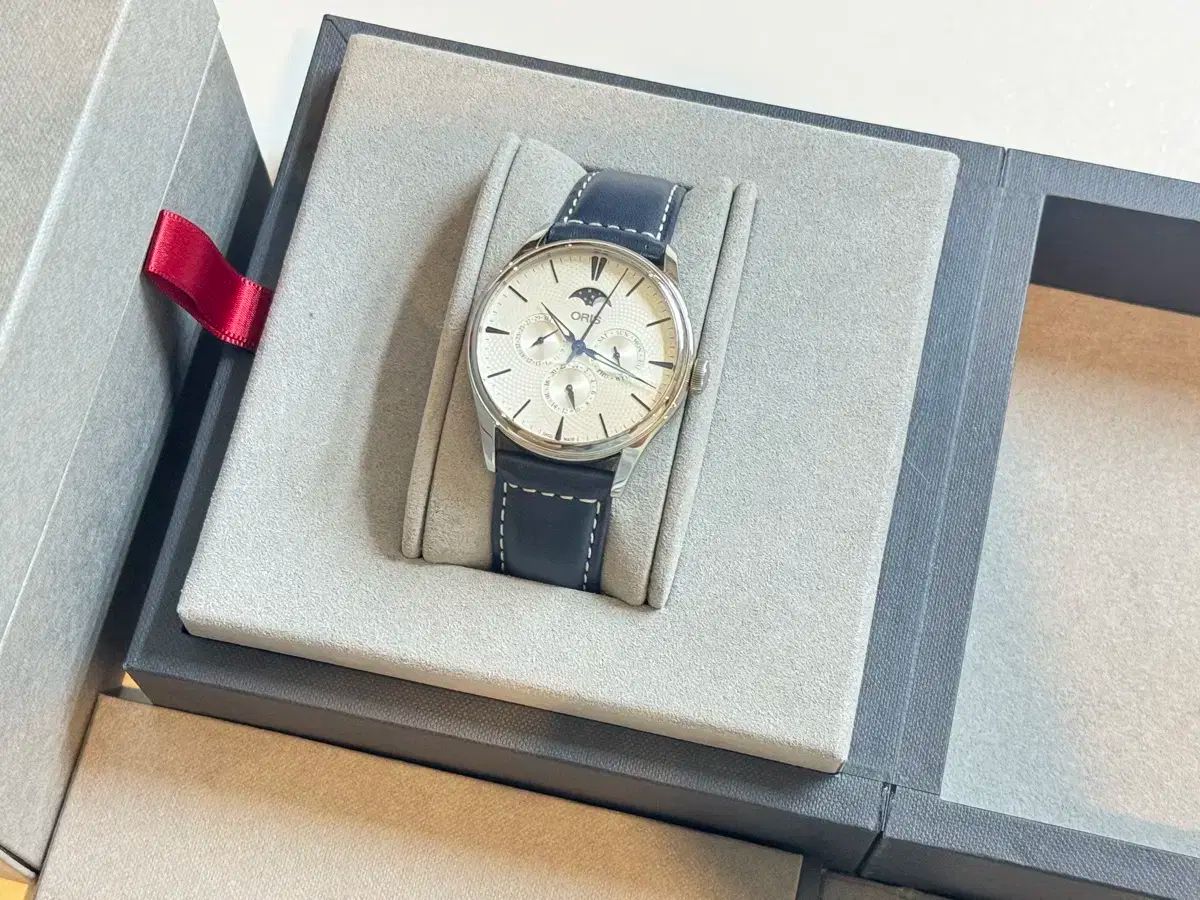 状態良し ORIS オリス アトリエ ムーンフェイズ 21年 フルセット 新デパート