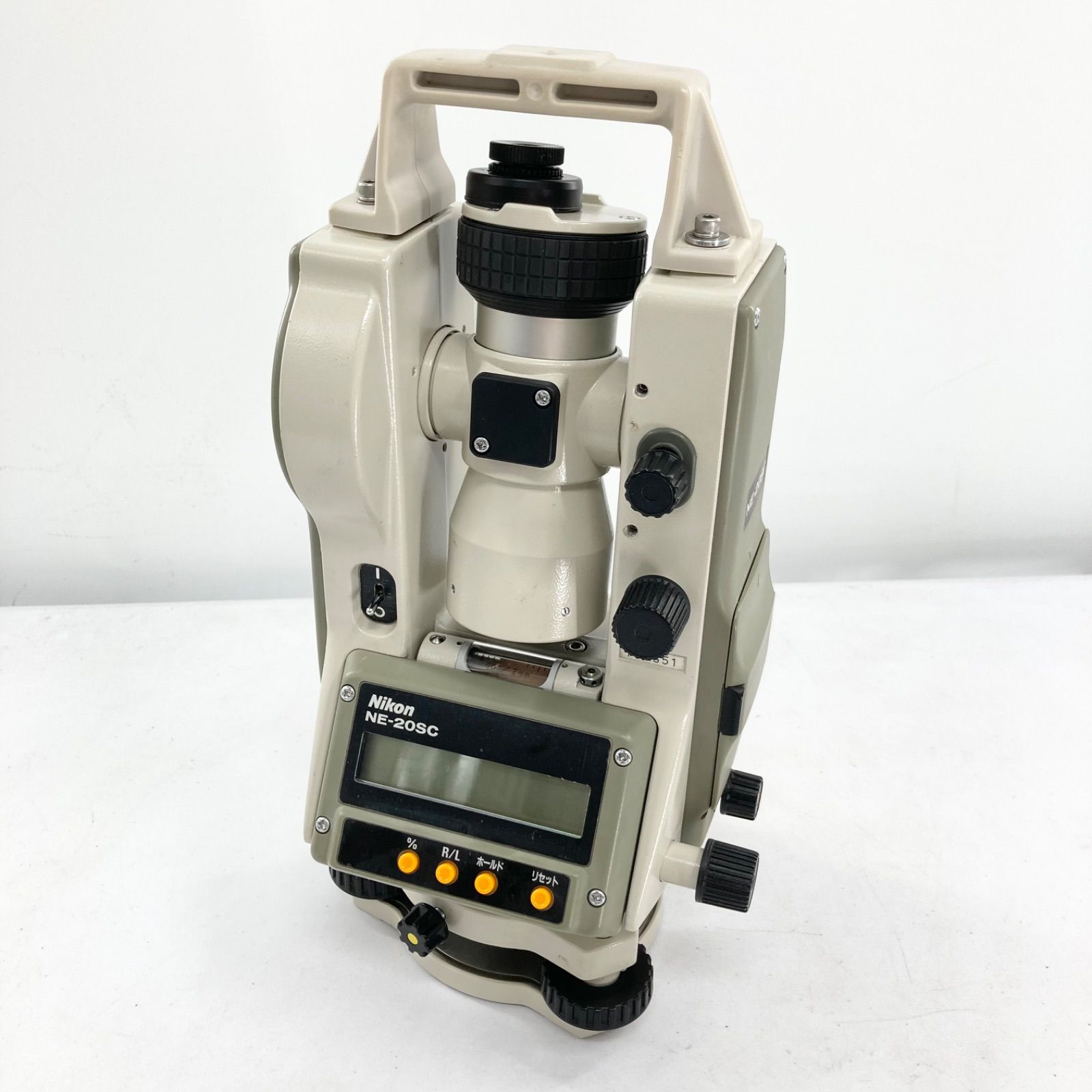 Nikon ニコン 電子セオドライト NE-20SC ケース付き 測量機器 26× 倍率 建築 土木 経緯儀