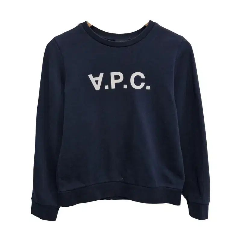 レディース Sサイズ A.P.C. アーペーセー 21FW ロゴプリンティング コットン スウェット