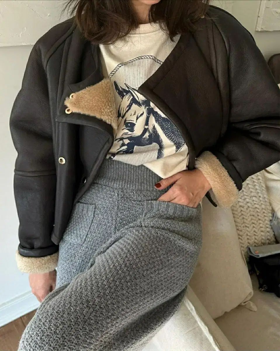 ルナルーム チューリップ ニットパンツ