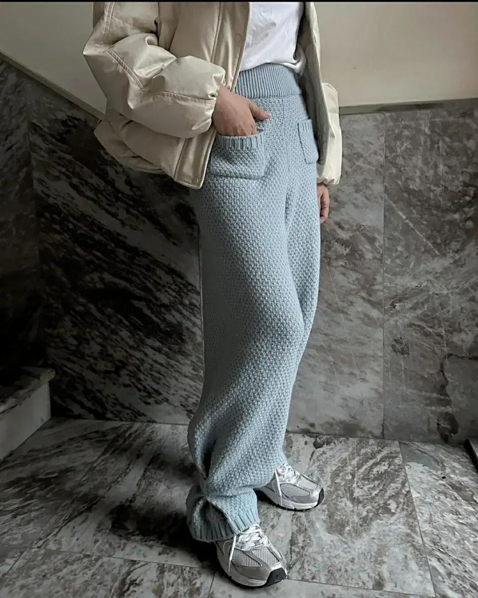  ルナルーム チューリップ ニットパンツ ジョガーパンツ スウェットパンツ パンツ