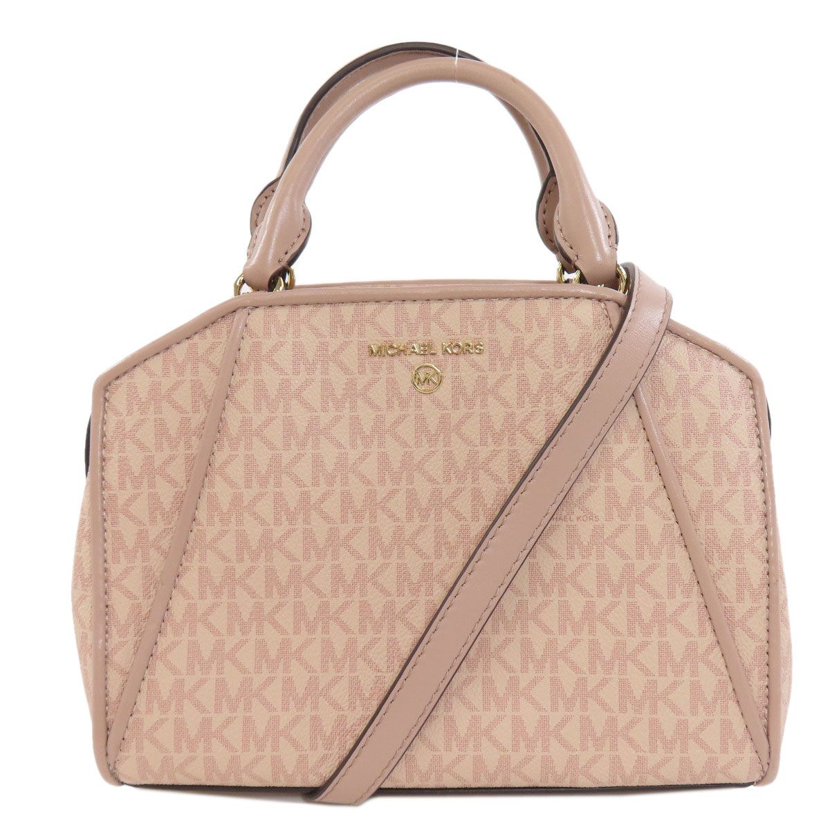 Michael Kors マイケルコース MKシグネチャー 2WAY ハンドバッグ PVC 