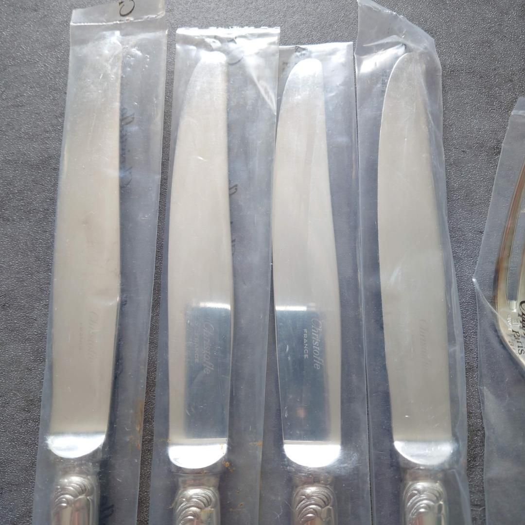 クリストフル マルリー テーブルナイフ テーブルフォーク 8点