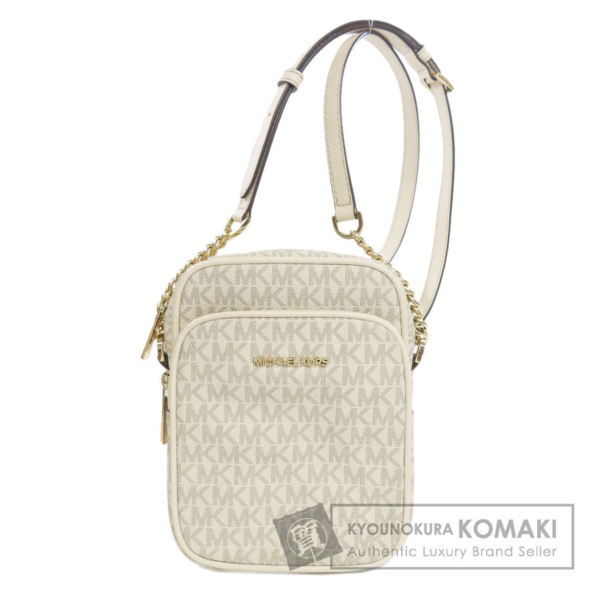 Michael Kors マイケルコース MKシグネチャー ショルダーバッグ PVC レディース []