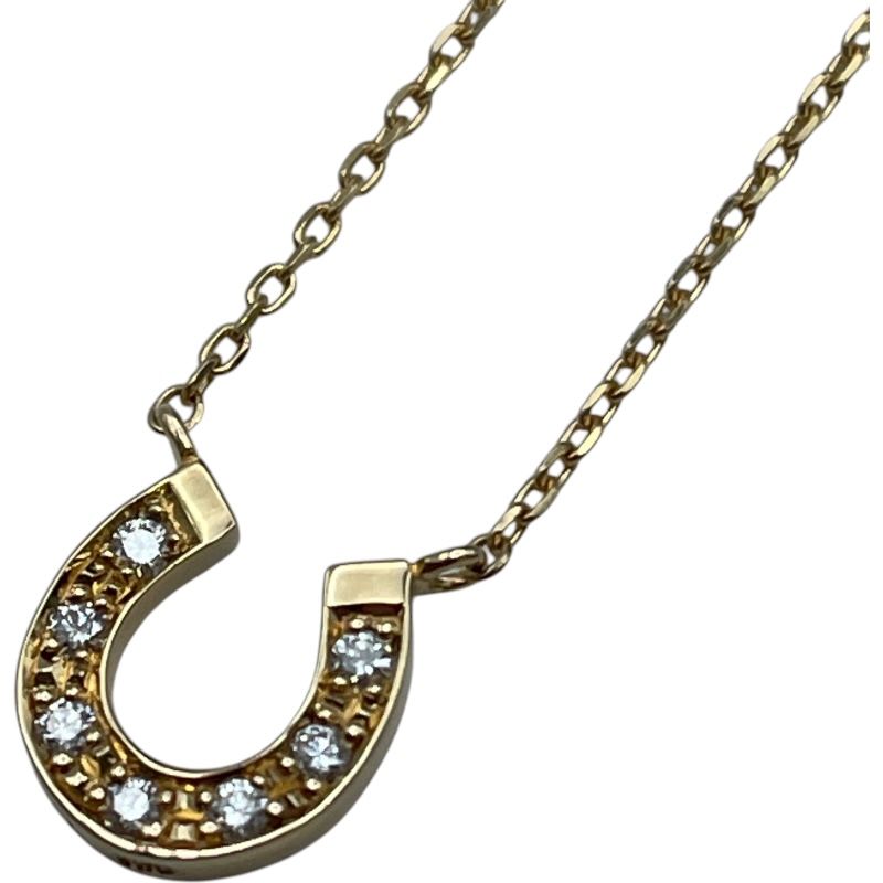 ヴァンドーム青山 VENDOME AOYAMA ホースシューネックレス ゴールド 
