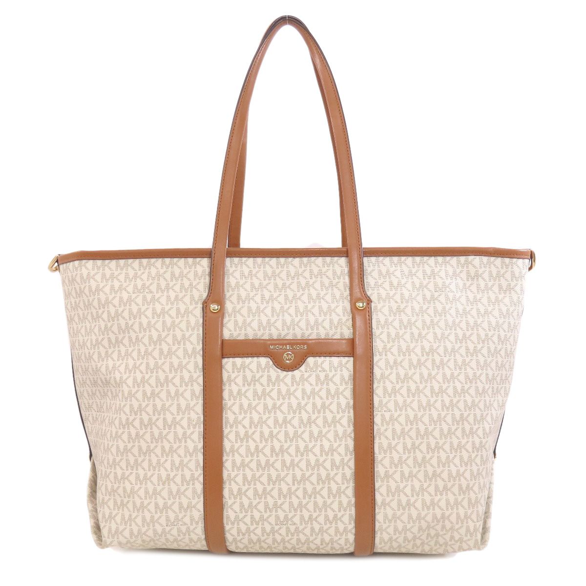 マイケルコース Michael Kors MKシグネチャー トートバッグ PVC 