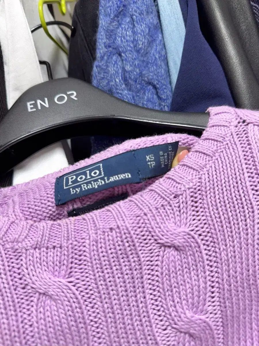 ポロ ラルフローレン ケーブルニット パープル xs GINKGOPHARMACY_COM