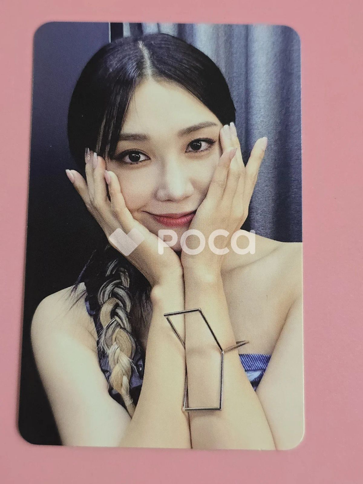 Apink ウンジ サイン入り ポロ写真 トレカ Apink 