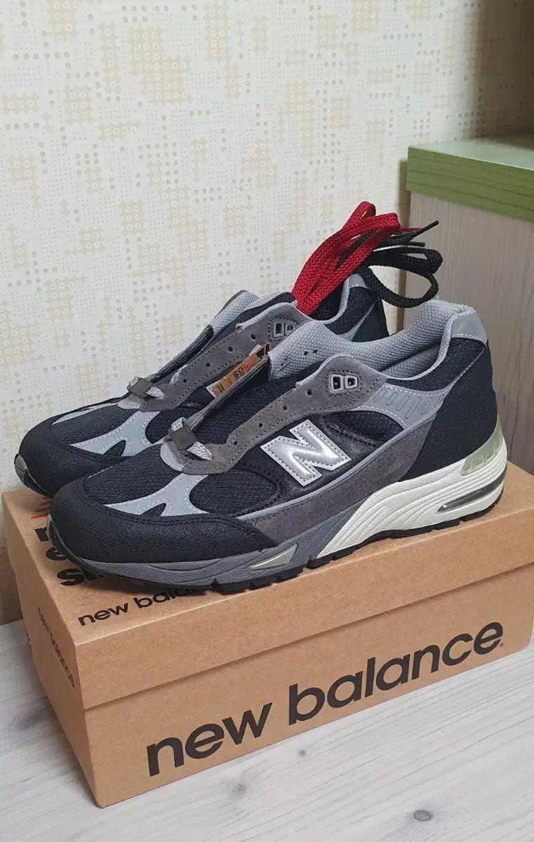 260 ニューバランス 991 X スラムジャム ブラック グレー 260サイズ