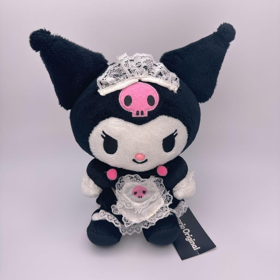 クロミ メイド ロリータ ぬいぐるみ おねがいマイメロディ ヌイグルミメイド
