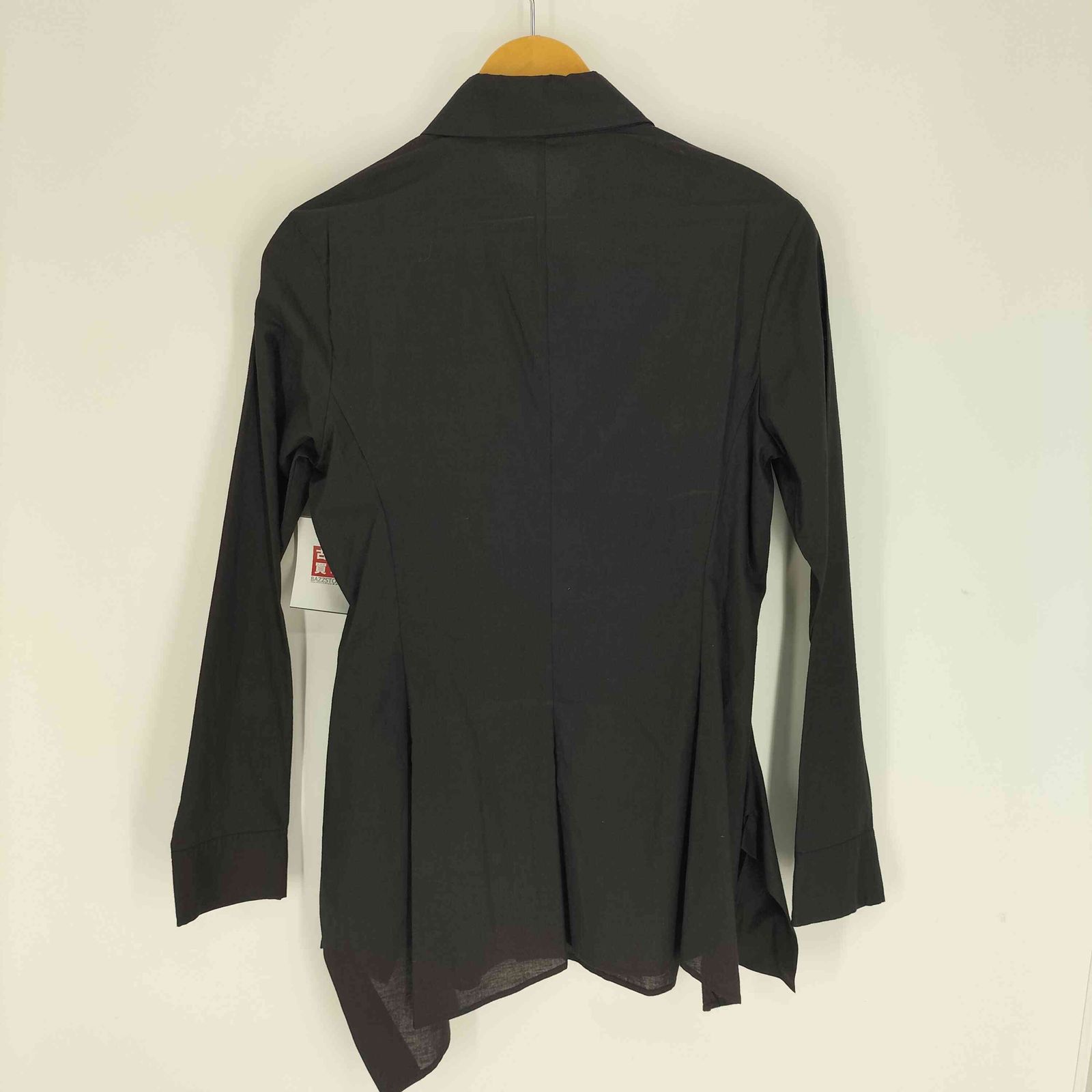 ヨウジヤマモト Yohji Yamamoto COLLECTIONS 25SS 100 -KHADI BACKSIDE FLARED SLIM B 100 -カディ バックサイドフ スリム B シャツ レディース JPN 1