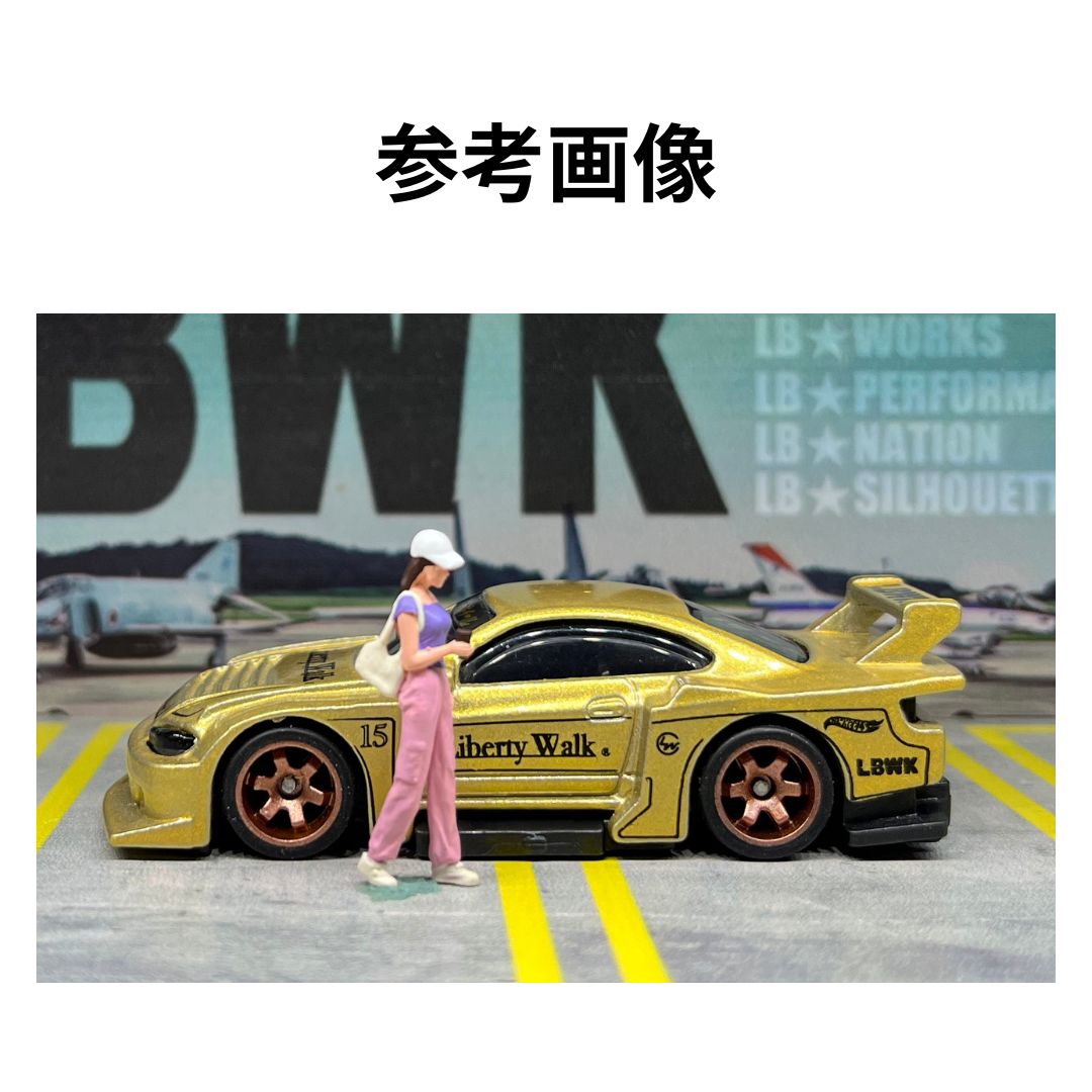 1/64 カスタムホイール 4台分 TE37風 トミカ ホットウィール minigt