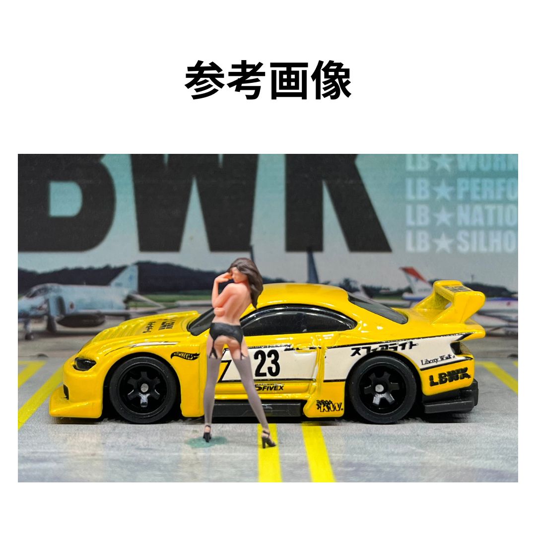 1/64 カスタムホイール 4台分 TE37風 トミカ ホットウィール minigt