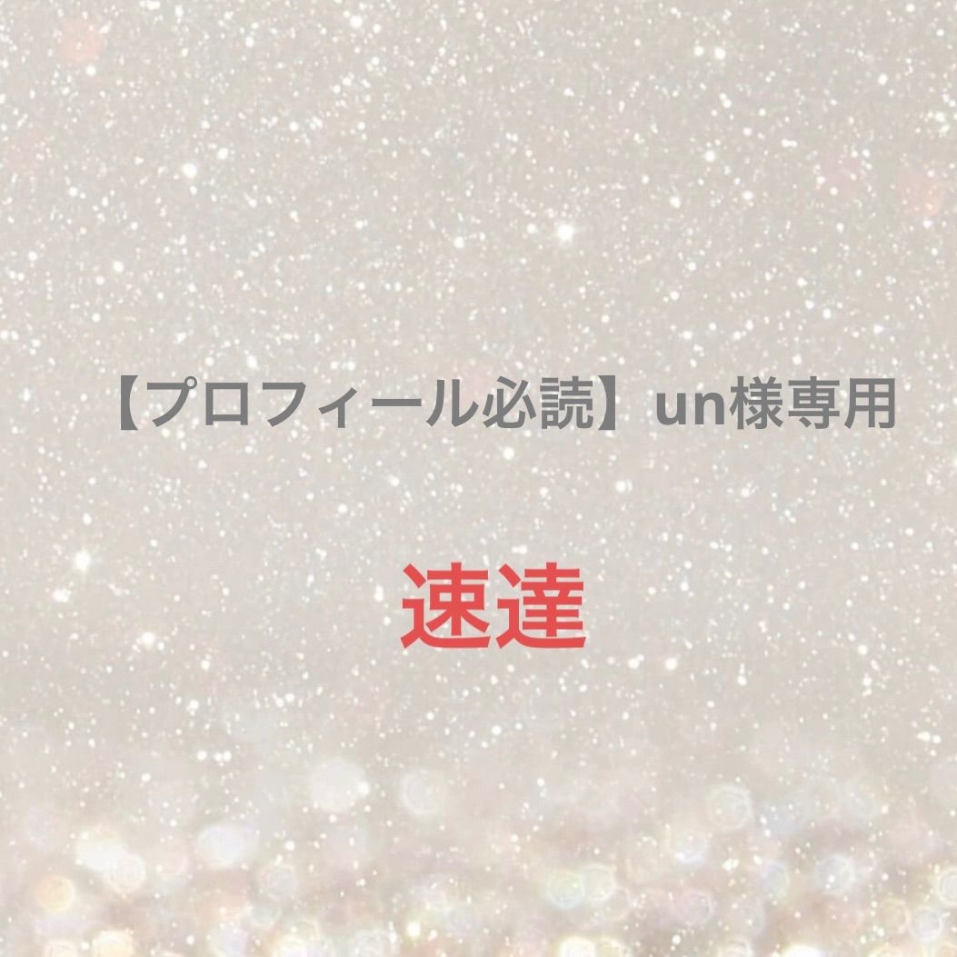 プロフィール必読】un様専用 - メルカリ
