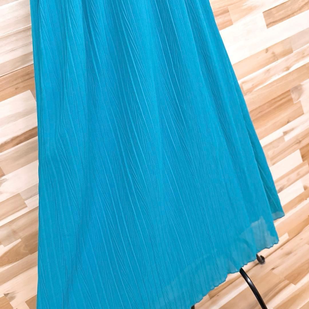 クルーネック フリル袖