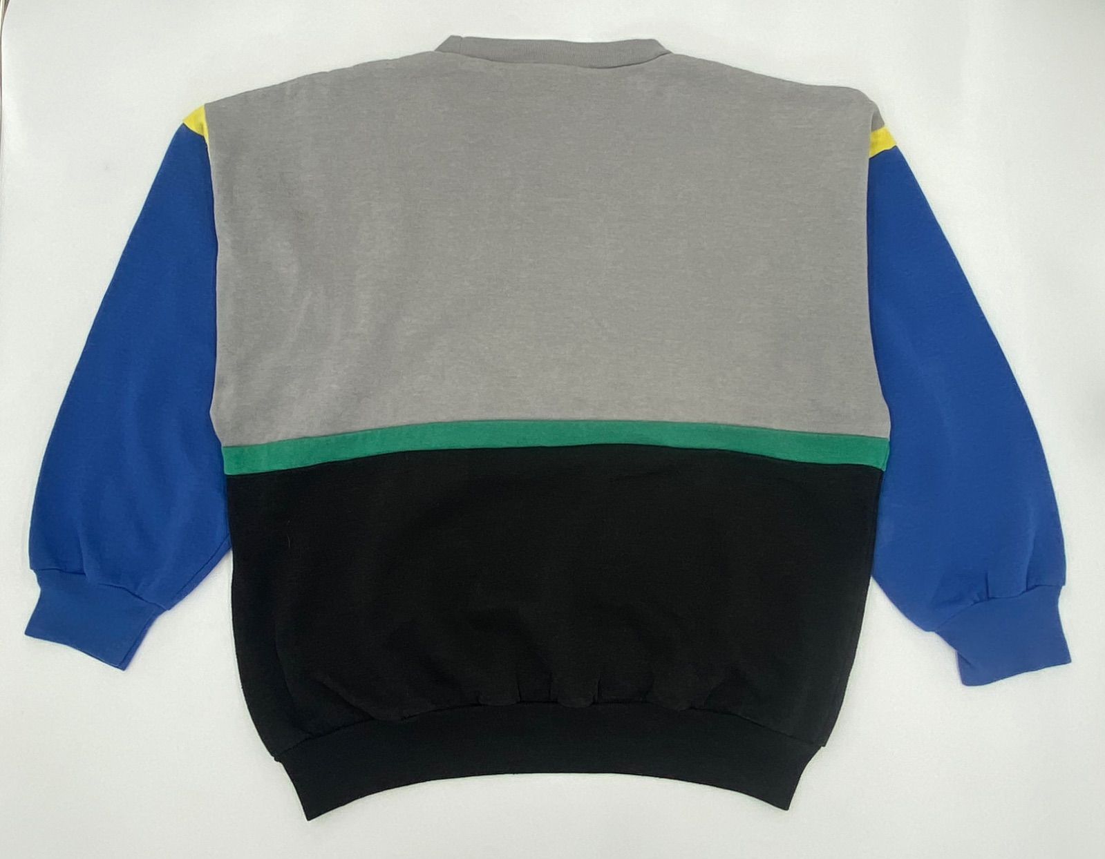 adidas アディダス 銀タグ 80s ブロックカラー スウェット トレーナー