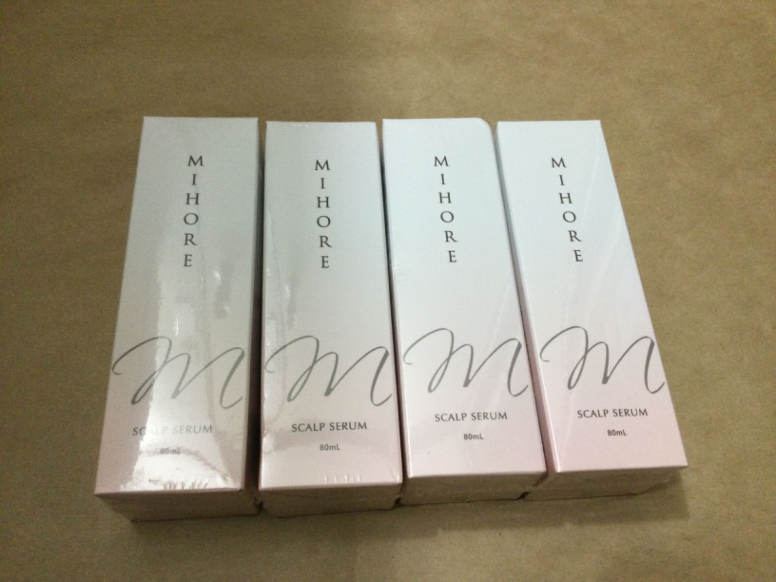 MIHORE ミホレ 薬用ヘアトニックM 80ml 4本セット 発毛促進剤