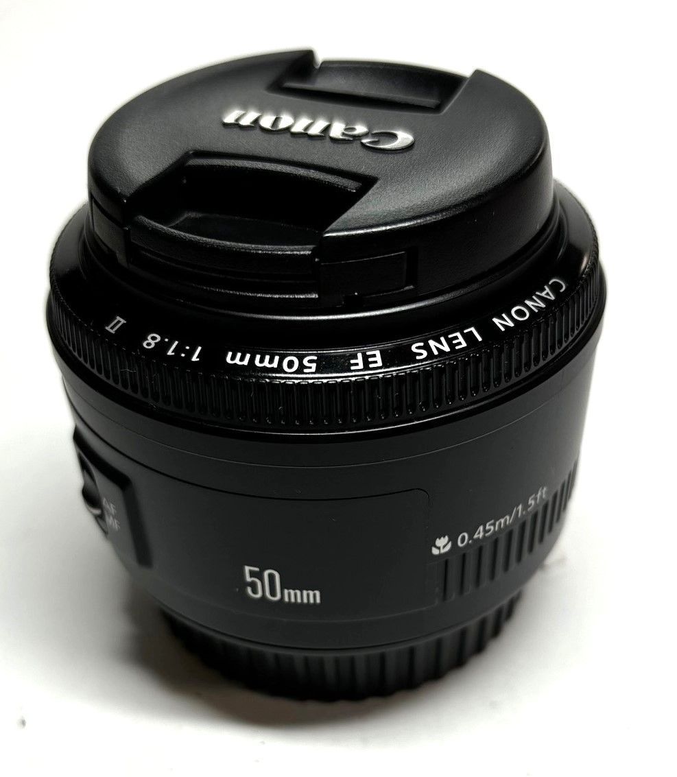 キヤノン EF 50mm f1.8Ⅱマクロレンズ 軽量・コンパクト 基本動作確認