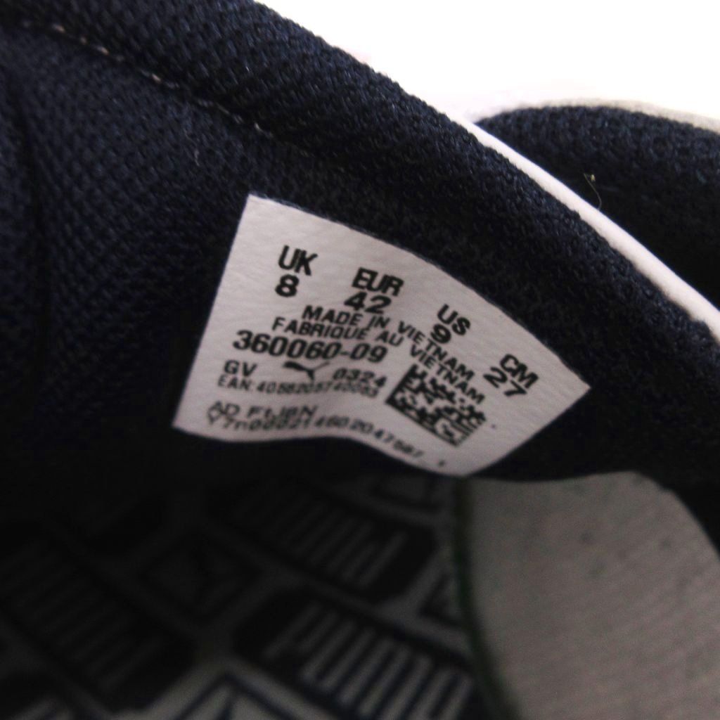 360060 プーマ PUMA コートスター Court Star VU スニーカー ローカット ロゴ 360060-09 白 ホワイト 27cm US9 ...