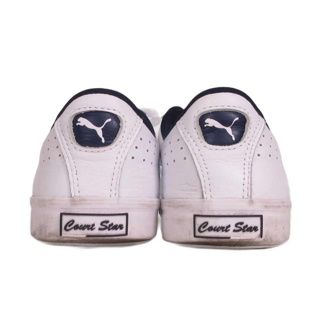 360060 プーマ PUMA コートスター Court Star VU スニーカー ローカット ロゴ 360060-09 白 ホワイト 27cm US9 ...