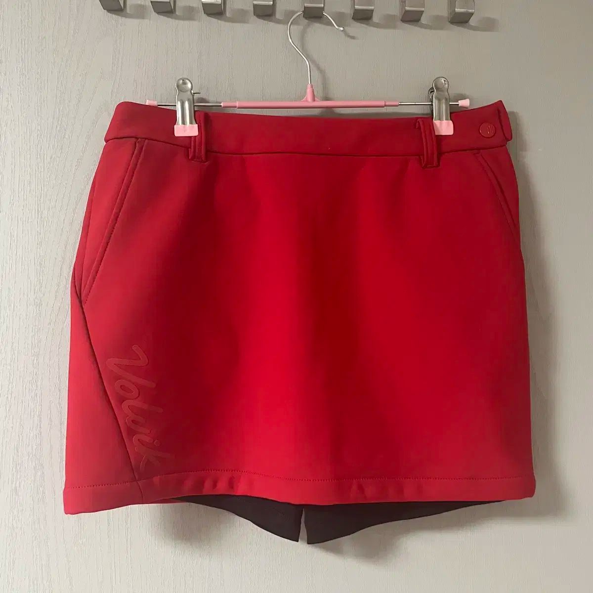 ボルビック レディース ゴルフウェア スカート 起毛 冬スカート