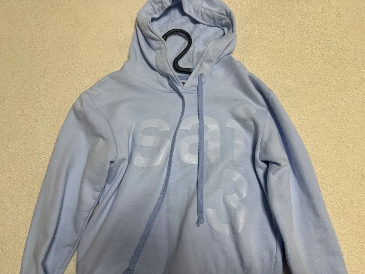 サファリスポット フーディー 1 2 スカイブルー サイズ1