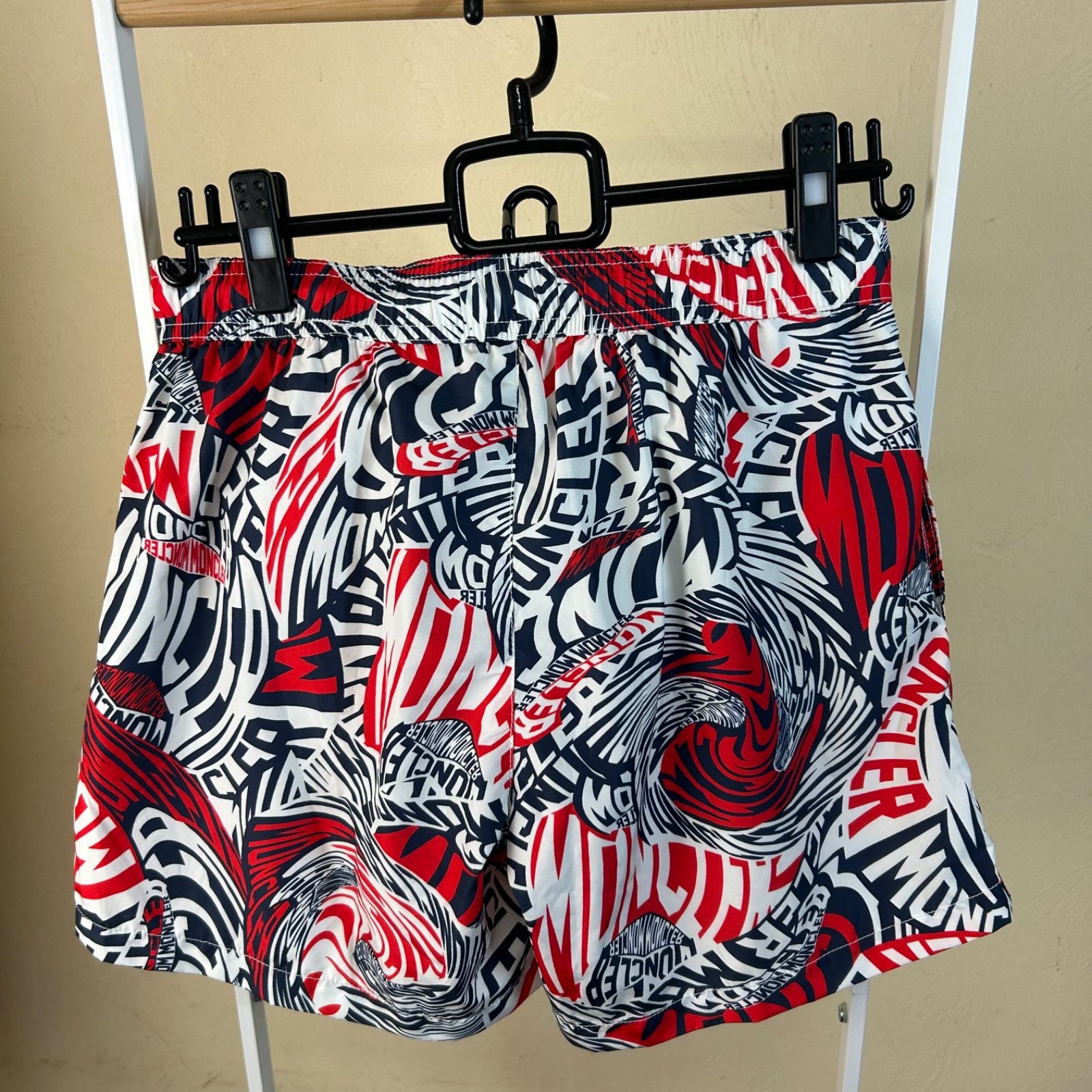 MONCLERモンクレールショートハーフパンツ総柄S